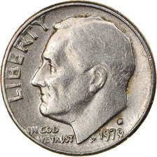 Monnaie, États-Unis, Roosevelt Dime, Dime, 1979, U.S. Mint, Denver, SUP