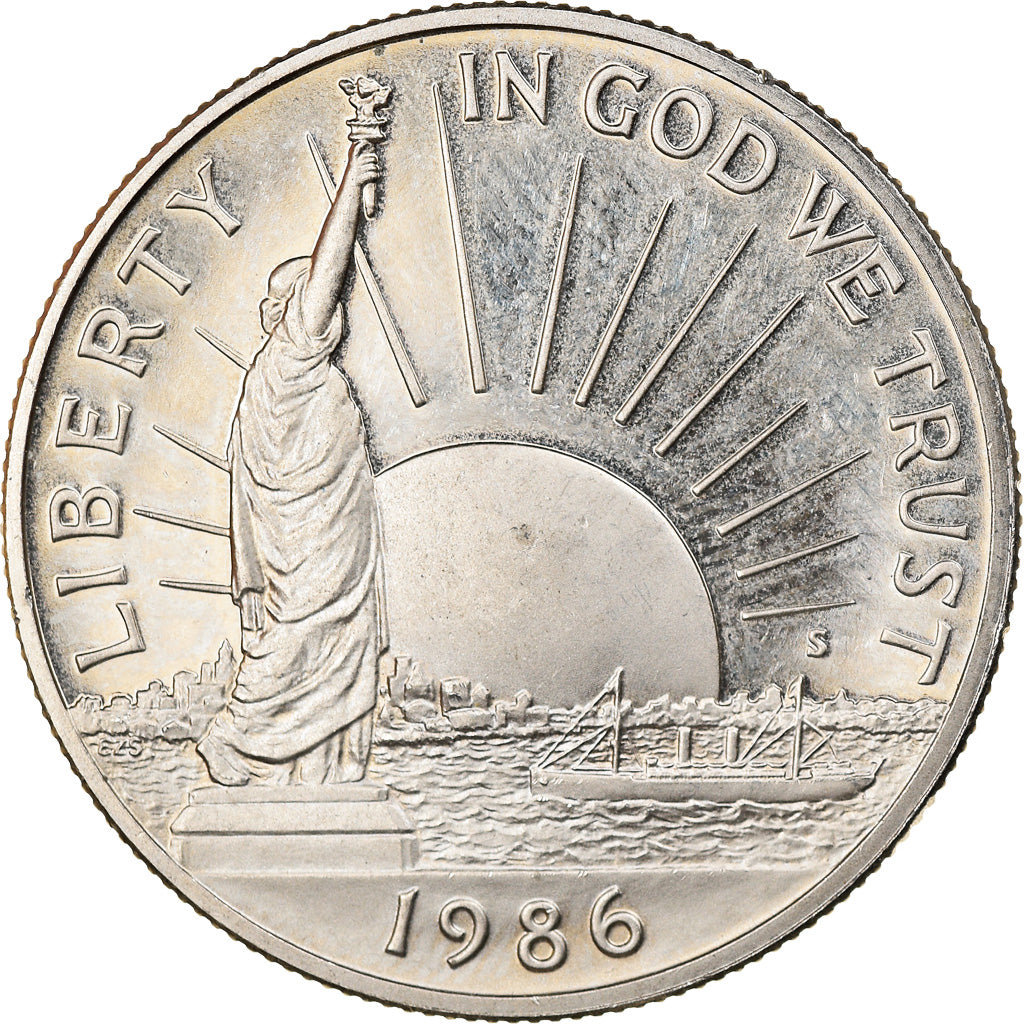 Moneta, Stati Uniti, Half Dollar, 1986, U.S. Mint, San Francisco, Proof, SPL