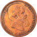 Moneda, Brasil, Pedro II, 40 Reis, 1875, BC+, Bronce, KM:479