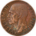 Coin, Italy, Vittorio Emanuele III, 10 Centesimi, 1938, Rome, VF(30-35), Copper