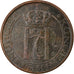 Moneda, Noruega, Haakon VII, 5 Öre, 1951, Kongsberg, MBC, Bronce, KM:368