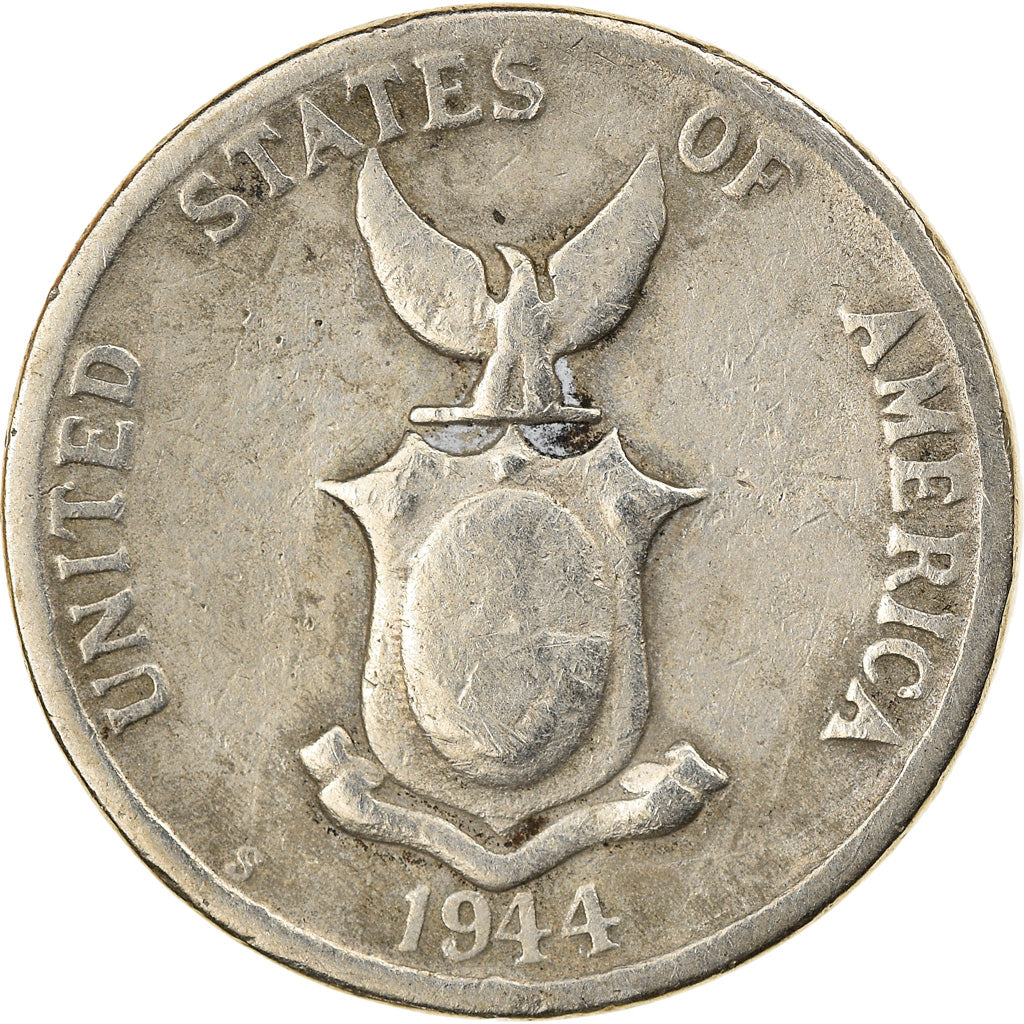 Moeda, Filipinas, 5 Centavos, 1944, VF(30-35), Cobre-Níquel-Zinco, KM:180a