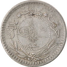 Moneta, Turchia, Muhammad V, 5 Para, 1914/AH1327/6, Qustantiniyah, BB, Nichel