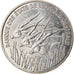 Monnaie, États de l'Afrique centrale, 100 Francs, 1998, Paris, SUP, Nickel