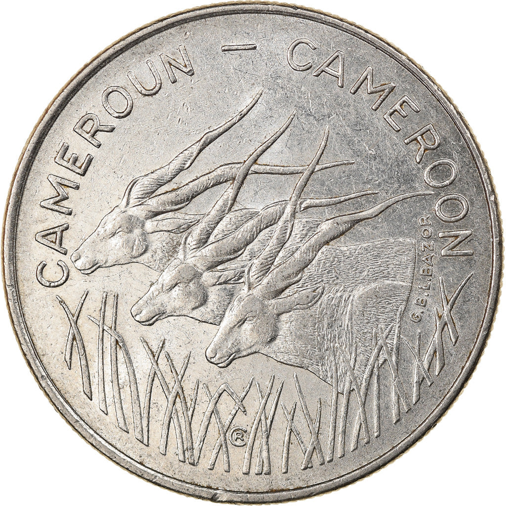 Münze, Kamerun, 100 Francs, 1972, Paris, SS, Nickel, KM:16