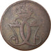 Moneta, Danimarca, Christian VII, Skilling, 1771, Copenhagen, MB, Rame, KM:616.1