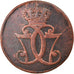 Monnaie, Danemark, Christian VII, Skilling, 1771, Copenhagen, TB, Cuivre