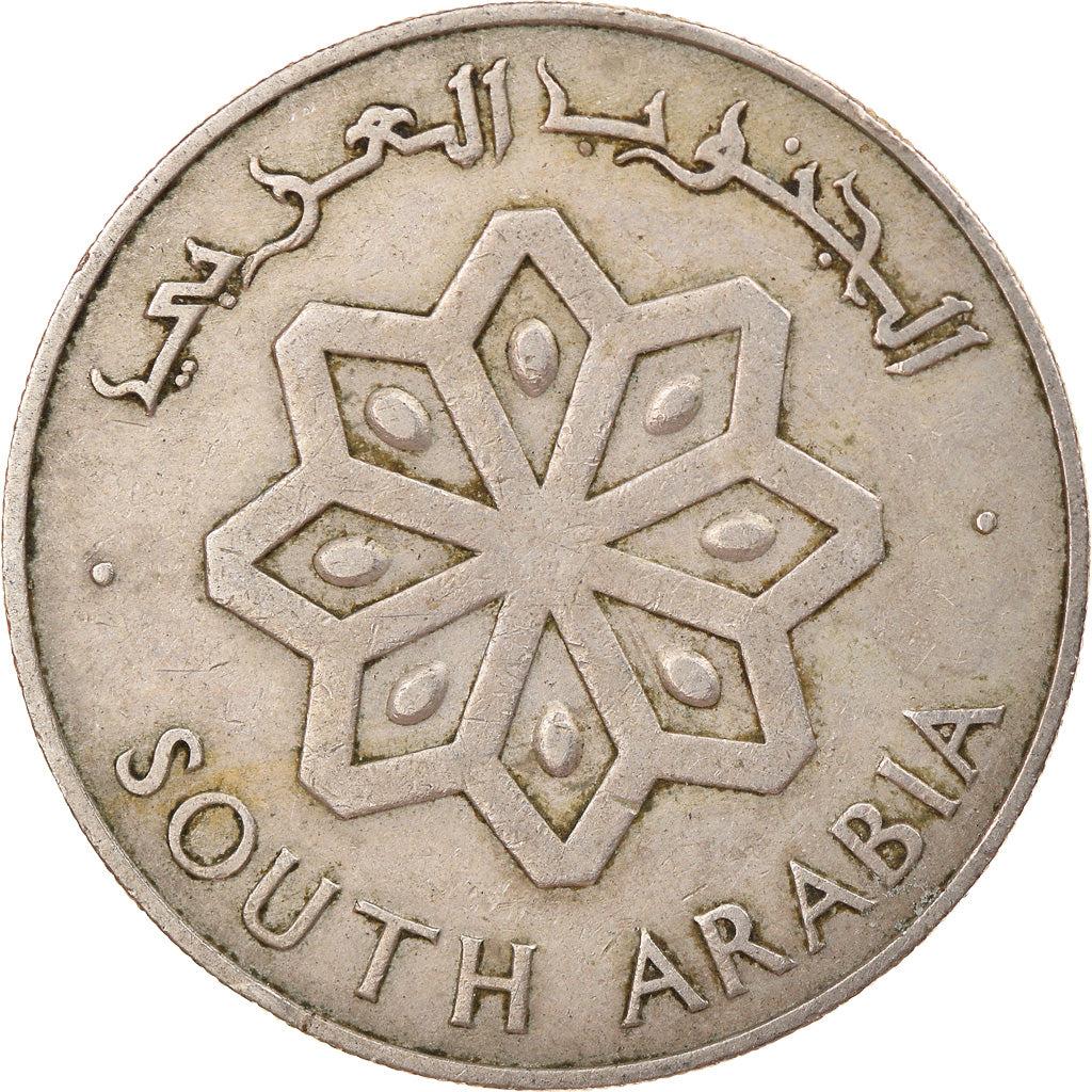 Monnaie, SOUTH ARABIA, 50 Fils, 1964, TTB, Copper-nickel, KM:4