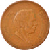 Moneta, Giordania, Hussein, 10 Fils, Qirsh, Piastre, 1978/AH1398, MB+, Bronzo