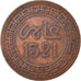Coin, Morocco, 'Abd al-Aziz, 5 Mazunas, 1903/AH1321, Paris, EF(40-45), Bronze