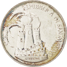 SAN MARINO, 1000 Lire, 1984, KM #169, MS(60-62), Silver, 31.4, 14.56