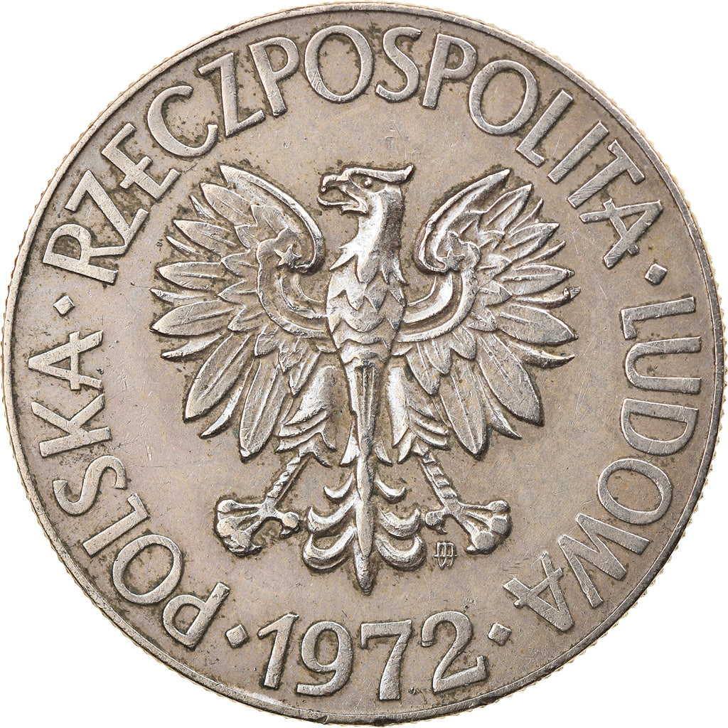 Monnaie, Pologne, 10 Zlotych, 1972, Warsaw, TTB, Copper-nickel, KM:50a