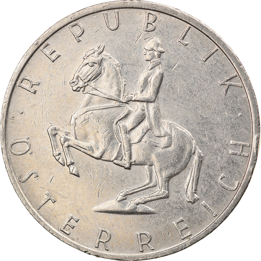 Moneta, Austria, 5 Schilling, 1988, AU(55-58), Miedź-Nikiel, KM:2889a