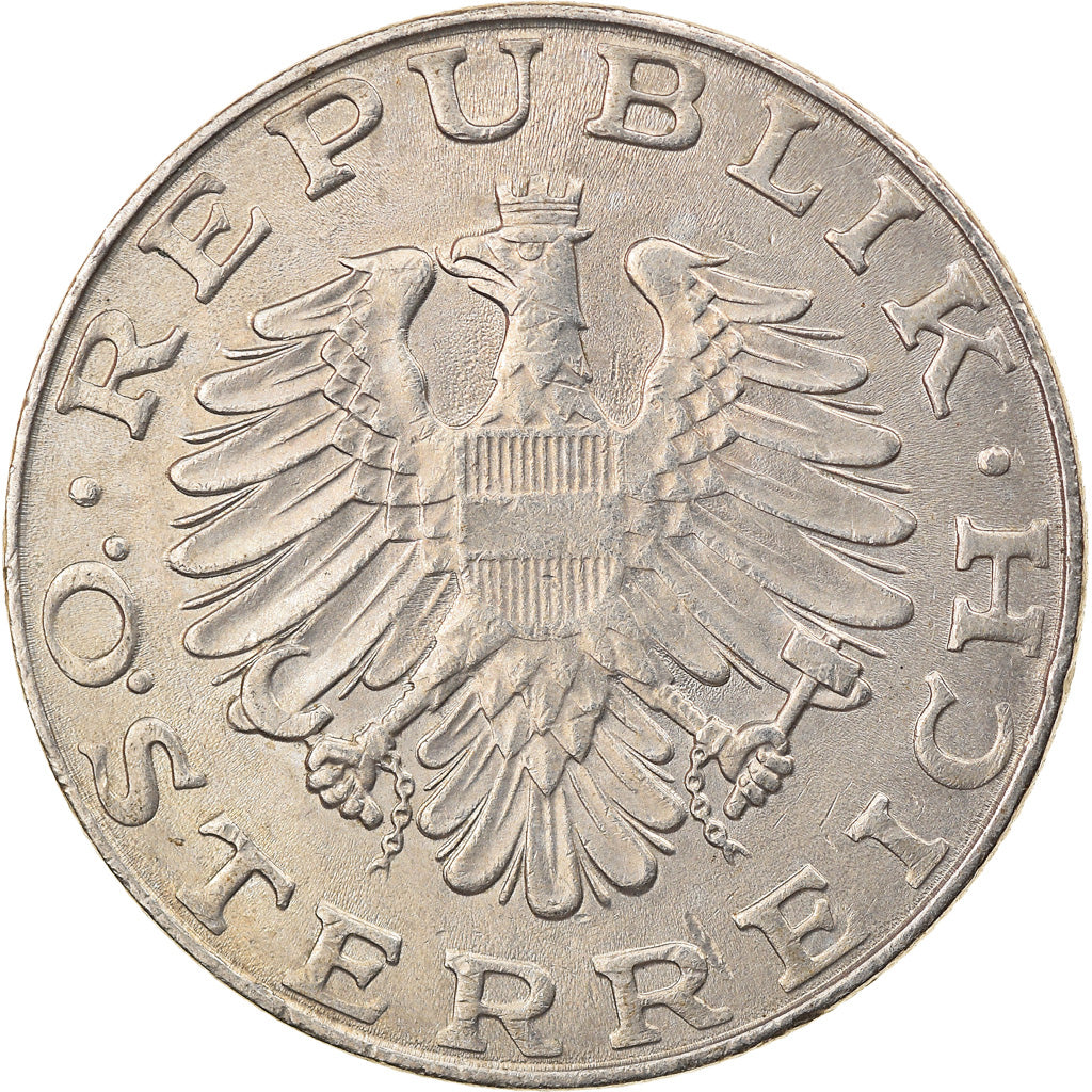 Moneta, Austria, 10 Schilling, 1980, AU(55-58), Miedź - nikiel niklowany