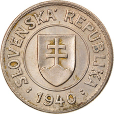Moneta, Slovacchia, Koruna, 1940, BB, Rame-nichel, KM:6