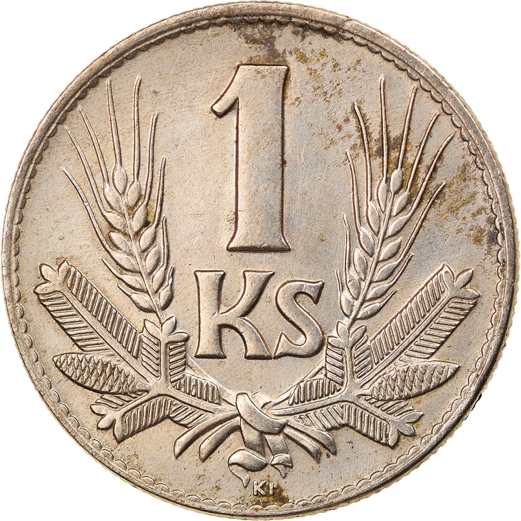 Moneta, Slovacchia, Koruna, 1940, BB, Rame-nichel, KM:6