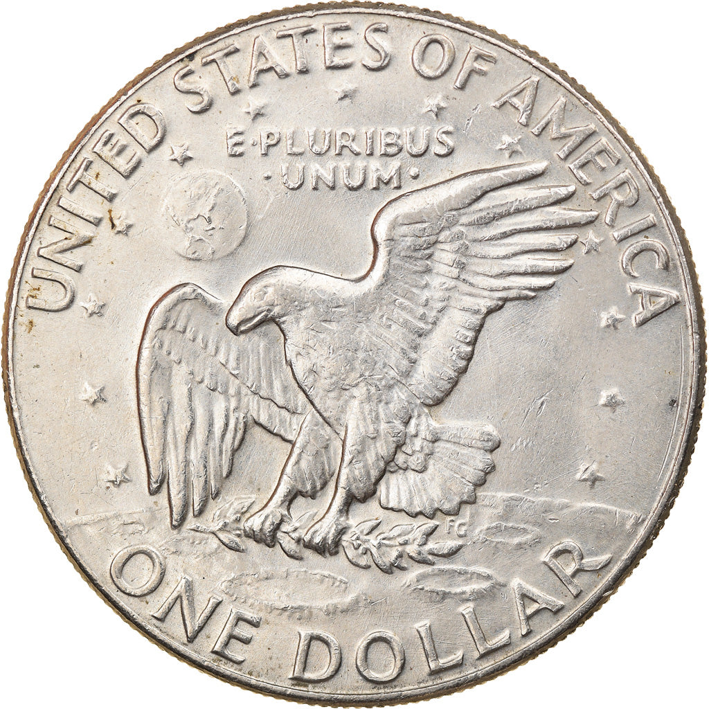 Moneta, Stati Uniti, Eisenhower Dollar, Dollar, 1974, U.S. Mint, Denver, BB