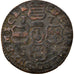 Moneda, LIEJA, John Theodore, Liard, 1751, Liege, BC+, Cobre, KM:155