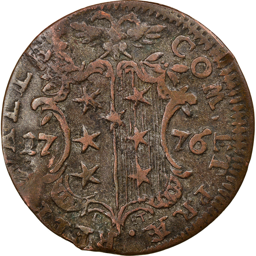 Monnaie, SWISS CANTONS, SITTEN, Batzen, 1776, Bern, TB, Billon, KM:34