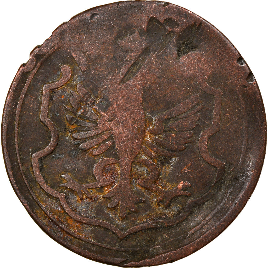 Monnaie, Etats allemands, DORTMUND, 1/4 Stüber, 1753, B+, Cuivre, KM:105
