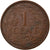Munten, Nederland, Wilhelmina I, Cent, 1940, ZF, Bronze, KM:152