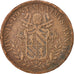 ITALIAN STATES, 5 Baiocchi, 1849, Roma, KM #1346, VF(20-25), Copper, 41, 40.78