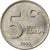 Moneta, Turchia, 5 New Kurus, 2005, Istanbul, BB, Rame-nichel-zinco, KM:1165