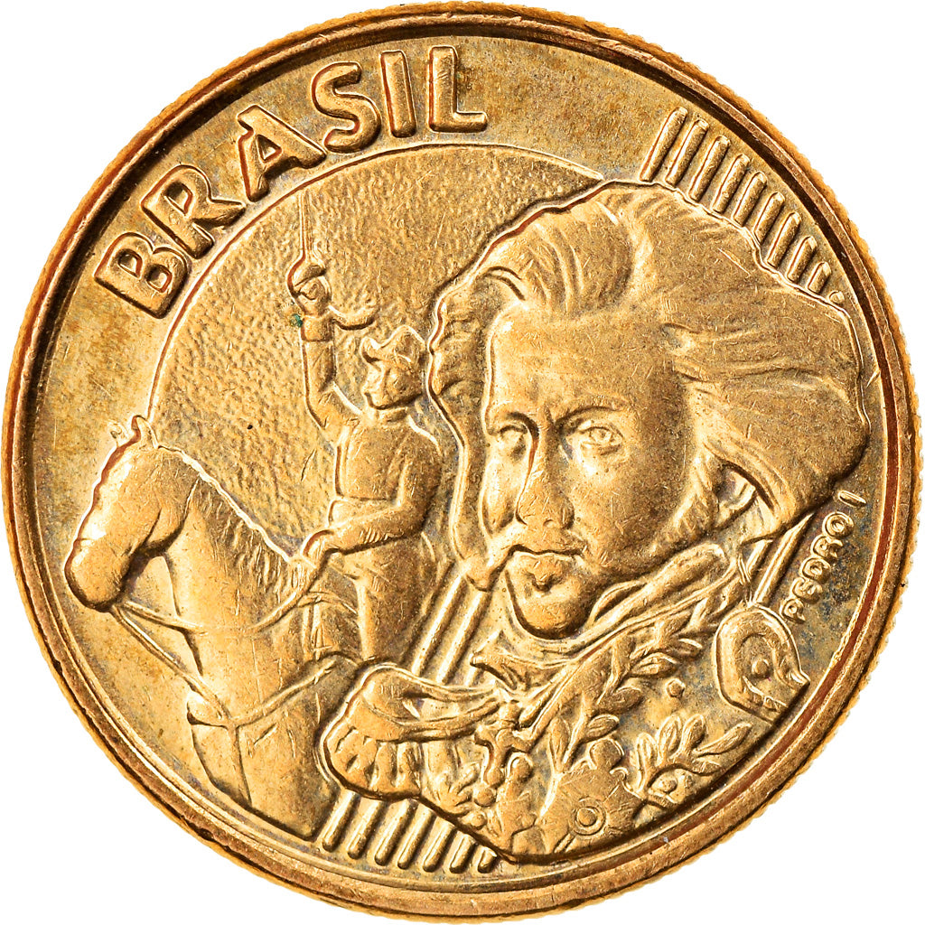 Moeda, Brasil, 10 Centavos, 2011, AU(55-58), Aço Cromado a Bronze, KM:649.2