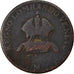 Moneta, STATI ITALIANI, LOMBARDY-VENETIA, Centesimo, 1822, Milan, MB, Rame