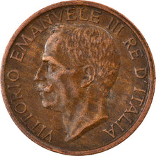 Monnaie, Italie, Vittorio Emanuele III, 10 Centesimi, 1921, Rome, TTB+, Bronze