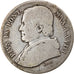 Monnaie, États italiens, PAPAL STATES, Pius IX, 20 Baiocchi, 1863, Roma, TB
