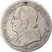 Moeda, ESTADOS ITALIANOS, PAPAL STATES, Pius IX, Lira, 1867, Roma, VF(20-25)