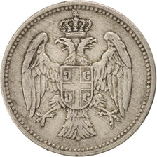 SERBIA, 20 Para, 1912, KM #20, EF(40-45), Copper-Nickel, 22, 5.95