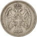 SERBIA, 20 Para, 1912, KM #20, EF(40-45), Copper-Nickel, 22, 5.95