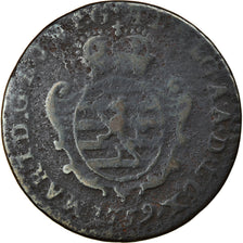 Moneta, Lussemburgo, Maria Theresa, Liard, 1759, Brussels, MB, Rame, KM:3