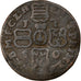 Munten, LUIK, John Theodore, Liard, 1750, Liege, FR, Koper, KM:155