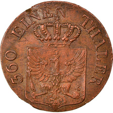 Moeda, Estados Alemães, PRUSSIA, Friedrich Wilhelm III, Pfennig, 1838, Munich