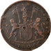 Moneta, INDIE ORIENTALI OLANDESI, SUMATRA, ISLAND OF, 2 Kepings, 1804/AH1219