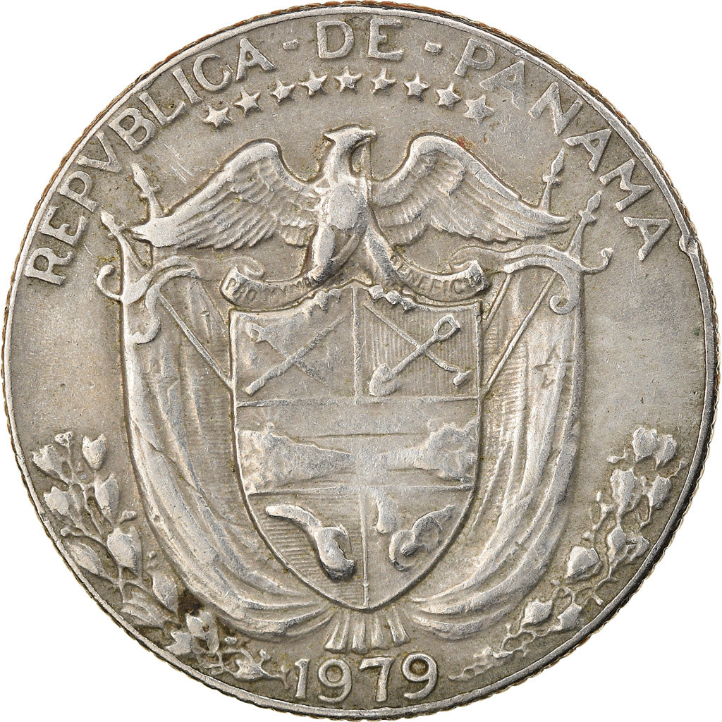 Munten, Panama, 1966 dates struck at US Mint in San Francisco., 1/4 Balboa