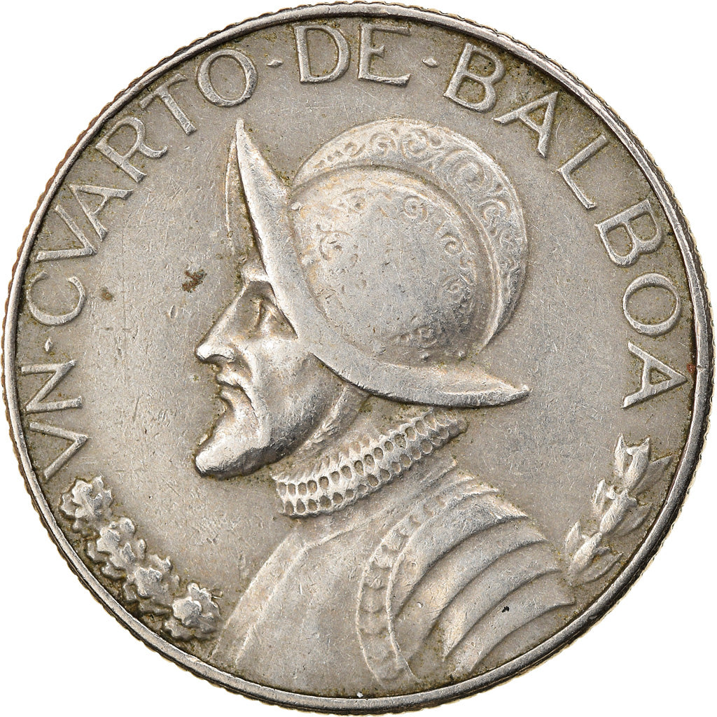 Munten, Panama, 1966 dates struck at US Mint in San Francisco., 1/4 Balboa