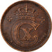 Coin, Denmark, Christian X, 2 Öre, 1919, Copenhagen, EF(40-45), Bronze