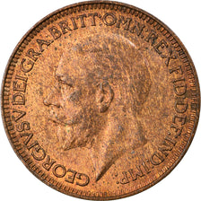 Münze, Großbritannien, George V, Farthing, 1934, SS, Bronze, KM:825