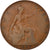 Münze, Großbritannien, Edward VII, Penny, 1907, SGE+, Bronze, KM:794.2