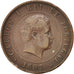 Coin, Portugal, Carlos I, 20 Reis, 1892, EF(40-45), Bronze, KM:533