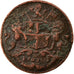Münze, INDIA-BRITISH, MADRAS PRESIDENCY, Pie, 1825, London, S+, Kupfer, KM:428