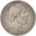 Coin, Netherlands, William III, 1/2 Gulden, 1863, VF(20-25), Silver, KM:92