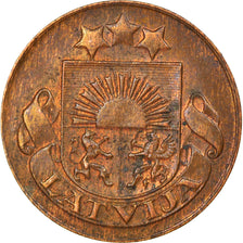 Münze, Latvia, Santims, 1935, SS, Bronze, KM:1