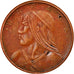 Coin, Panama, Centesimo, 1968, U.S. Mint, EF(40-45), Bronze, KM:22