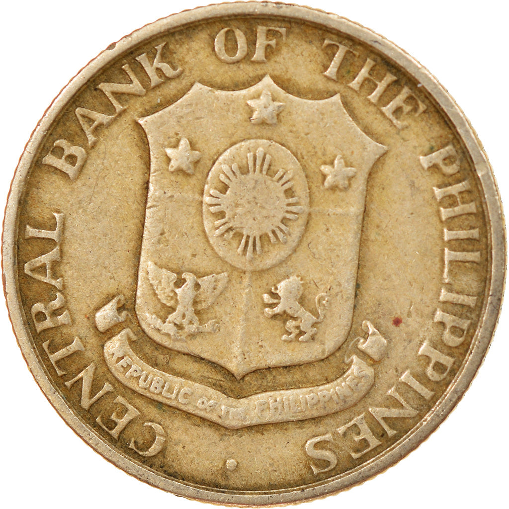 Moneta, Filippine, 10 Centavos, 1962, MB+, Rame-nichel-zinco, KM:188