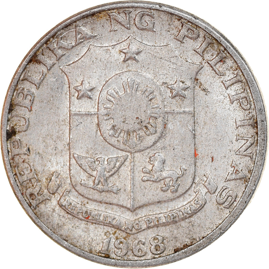 Moneta, Filippine, Sentimo, 1968, BB, Alluminio, KM:196